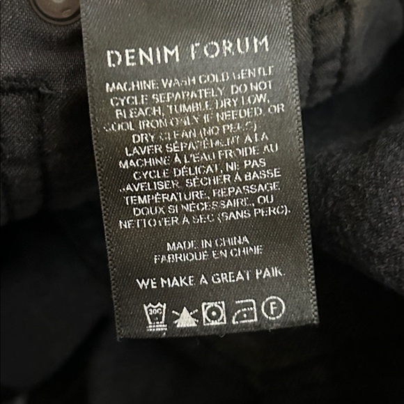 Aritzia Denim Forum The Farrah Hi-Rise Carpenter Jean in grey size 28 - Picture 10 of 11